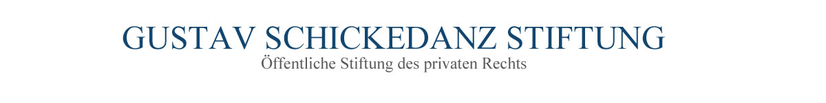Gustav Schickedanz-Stiftung logo